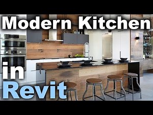 Modern Kitchen in Revit Tutorial
