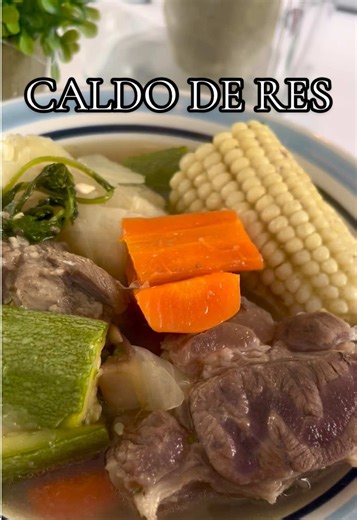 Receta Rápida de Caldo de Res Mexicano
