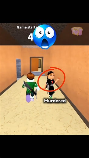RUN… THE MURDERER IS HERE 💀 |#roblox #murdermystery2 #murdermystery