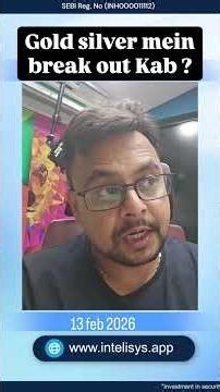 Kab aaega breakout gold silver me #amitsureshjain #stockmarket