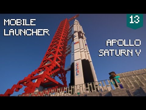 The MOST ACCURATE Saturn V in Minecraft