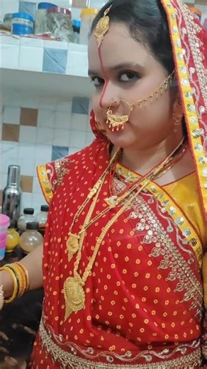 Bhabhi ki pahli rasoi /first time cooking in sasural 🥰 #shorts #shortsfeed #pahelirasoi