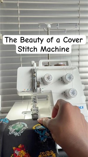 Juki Cover Stitch Machine #coverstitch #sewing #sewwithme