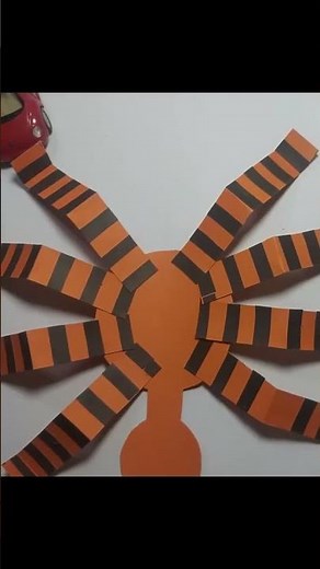 How to make a paper spider step by step | Easy Origami Spider| Moving Paper Toys