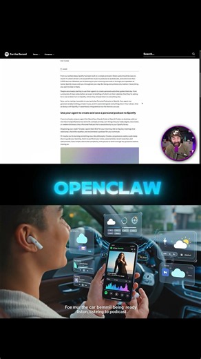 💀 Spotify Is Replacing Podcasts With AI Now… 👀 #podcast 🔥 #tech #chatgpt