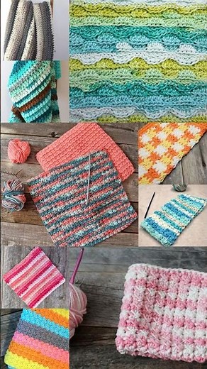 40 different crochet stitch patterns to try #crochet