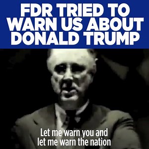 601K views · 10K reactions | Donald Trump is trying to permanently terminate Social Security's dedicated funding - and claims "tremendous growth" will make up the difference. FDR warned us about politicians like him. | Social Security Works | Facebook