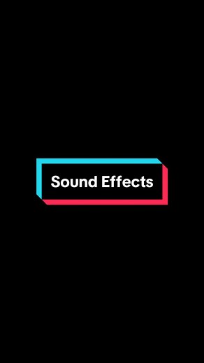 New Sound Effects You Might Need for Your Videos