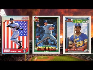 Top 50 Highest Selling 1990's Baseball Cards! June 1st - June 8th 2025