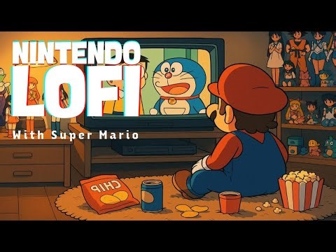 Calming Mario LoFi Music 🎹 Relaxing Nintendo Game Music | Beats to Relax/Study to [2025] #05
