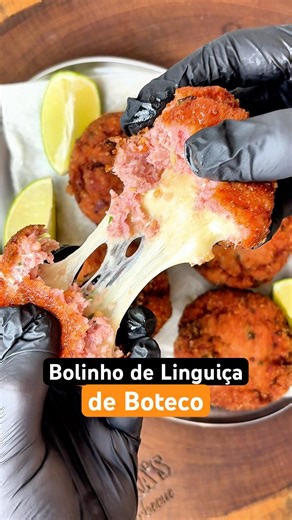 How to make sausage fritters? #recipes #easyrecipes #barfood #sausagefritters