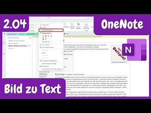 2.04 | Bild zu Text kopieren in 3 Bildervarianten | OneNote MasterClass