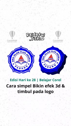 edisi hari 28 belajar corel #tipsdesain #desain #coreldraw #desaingrafis