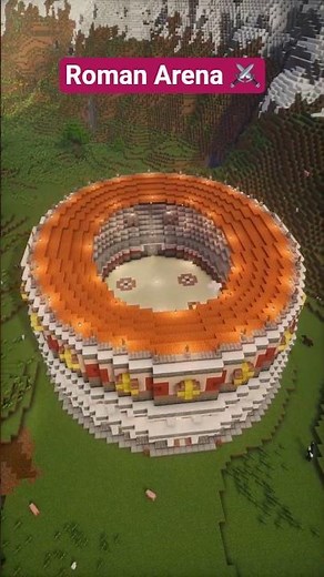 Roman Arena - Minecraft Timelapse Build #minecraft