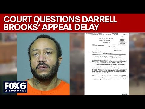 Darrell Brooks' appeal stalls, court seeks proof he received full case file | FOX6 News Milwaukee