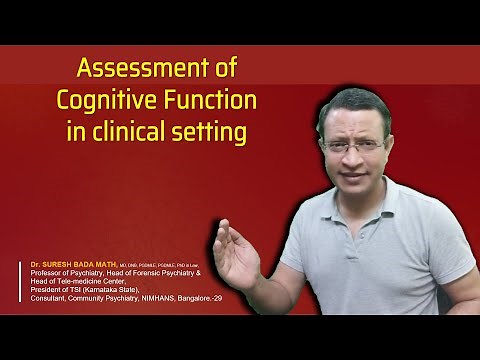 Cognitive Function Assessment in Psychiatry (Bedside Clinical Cognitive Function Assessment)