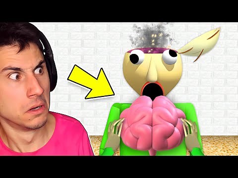 I STOLE BALDI'S BRAIN! | Baldi's Basics