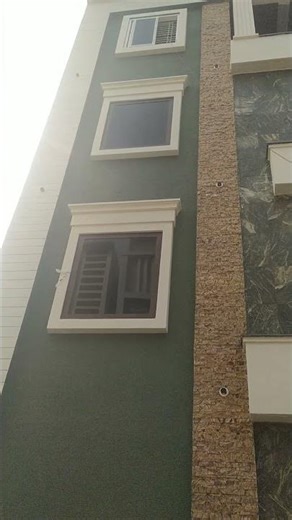 new house UPVC window fitting