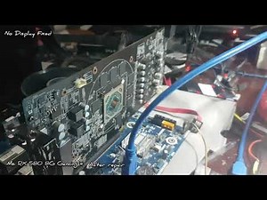 msi rx 580 gaming X No Display Fixed