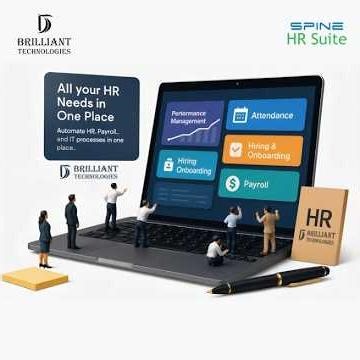 Step Into the Spine HR Multiverse | One Screen for All Your HR Needs #brillianttechnologies #hrms