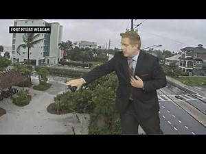 Watch: Timelapse of storm surge in Fort Myers Beach