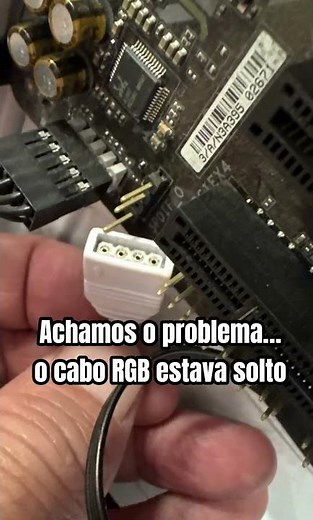 I installed a water cooler and the PC's RGB stopped working 😳