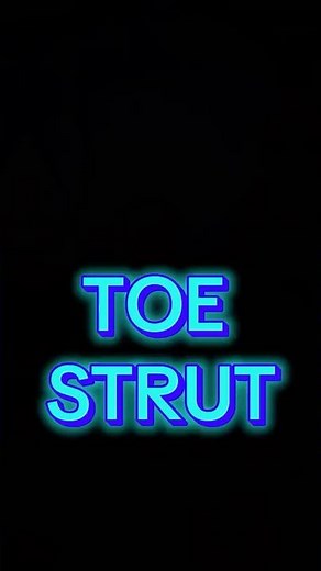 How to Toe Strut | Basic Line Dance Step for Beginners | Linedancing 101 #linedancetutorial #shorts