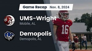 Football Recap: Demopolis Falls Short of UMS-Wright Prep in the Playoffs