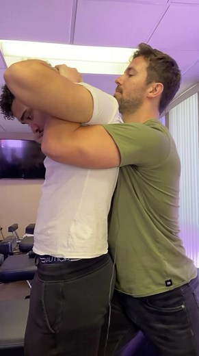 Incredible Chiropractic Full Nelson Adjustment for Improved Posture