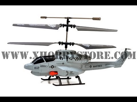 U809 Cobra Missile Launcher 3.5 channel RC Helicopter with Gyroscope From xHobbyStore.com