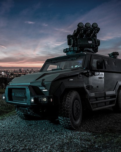 Introducing MSHORAD - the future of mobile air defence. MSHORAD combines the precision of our Giraffe 1X radar with the power of our RBS 70 NG. The result is a highly mobile air defence solution with first-class detection and altitude coverage. #mshorad #gbad #airdefence #military #radar | Saab