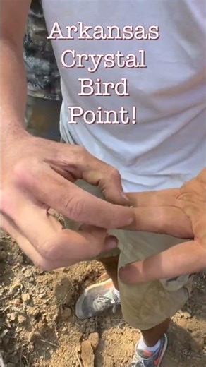 Incredible Discovery of a Transparent Crystal Arrowhead