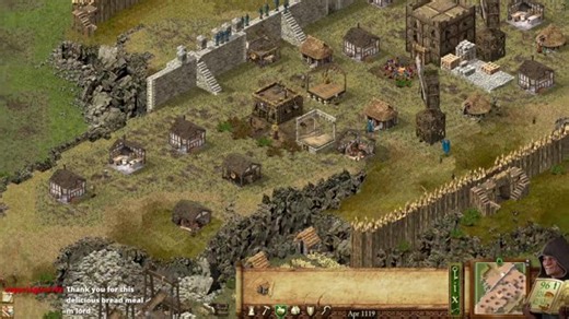 Doing the tutorial of Stronghold HD because I was going to play it anyways on my own