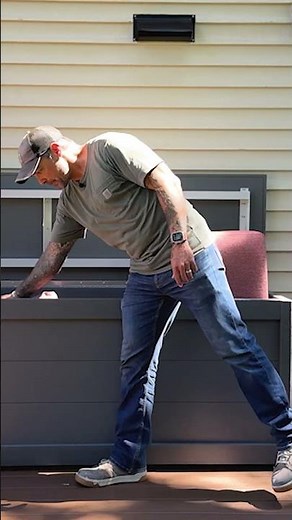 Outdoor Storage Idea: POLYWOOD 68” Console Table with Storage