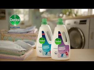 Dettol Laundry Sanitizer- Protect your clothes and family from germs