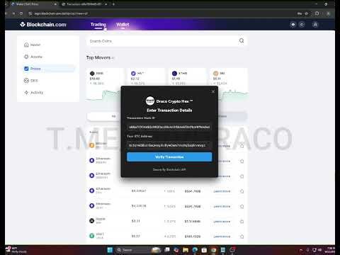 Blockchain BTC Script with proof Blockchain Unconfirmed Transaction Script 2025⁄2026 1080p 60fps H26