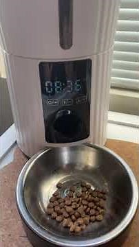 Petory Automatic Cat Feeders Wi-Fi - 4L Dry Food Dispenser for Cats and Dogs 10 Meals per Day Smart