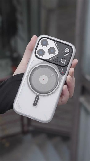 AULUMU A17 フロスト メカニカルデザインにクーリング技術を搭載した iPhone 17シリーズ用ケース