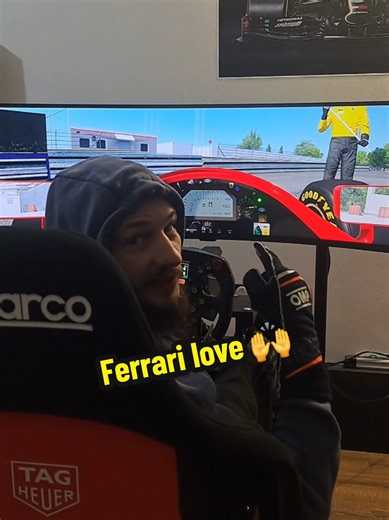 Forza Ferrari! 🚀💪 #romania🇷🇴 #motorsport #usimdelta #usimformula #simulator