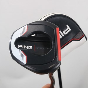 PING Fetch Mallet Putter 33 Inches 33" Black Dot Steel RH Headcover C-154993
