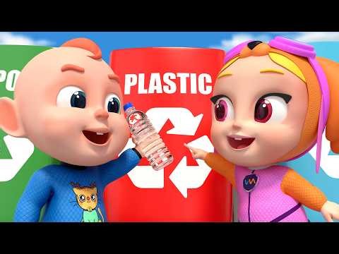 Yes, Yes, The Recycling Song | Save Our Earth | Rosoo Kindergarten Nursery Rhymes & Kids Songs