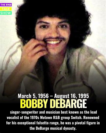 Remembering....Bobby DeBarge 1956-1995