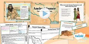 History: Ancient Sumer: Location and Era UKS2 Lesson Pack 1
