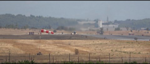 Eurofighter Typhoon Fighter Jet Maximum Performance Display