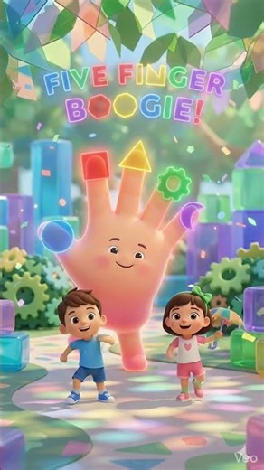 ✋ Five Fingers Song for Kids 🎶 | Learn Thumb, Index & More! Fun Nursery Rhyme