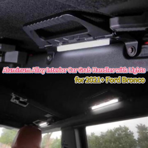 LAST CHANCE! 💘 Get 14% OFF our LED Lighted Bronco Grab Handles 🔥 Rugged build, easy install & bright LEDs for enhanced trail visibility & style 🚙💪 Limited stock - will you miss out? ⏰ | LED Factory Mart