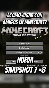 How to PLAY with FRIENDS in Minecraft Java WITHOUT MODS #minecraft