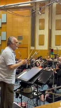 Conducting the Hungarian National Anthem