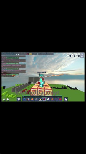 Bloxd io parkour movement #bloxd #bloxdio #minecraft #movement