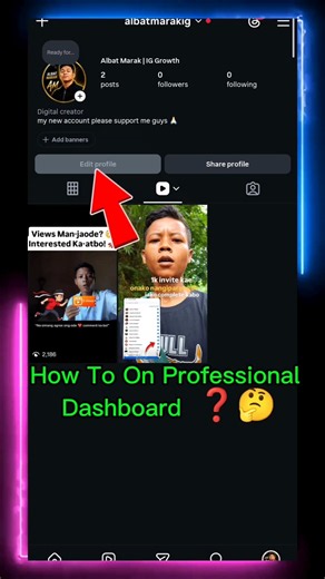 Instagram Professional Account Kaise Banaye | Instagram Professional dashboard on kaise kare
